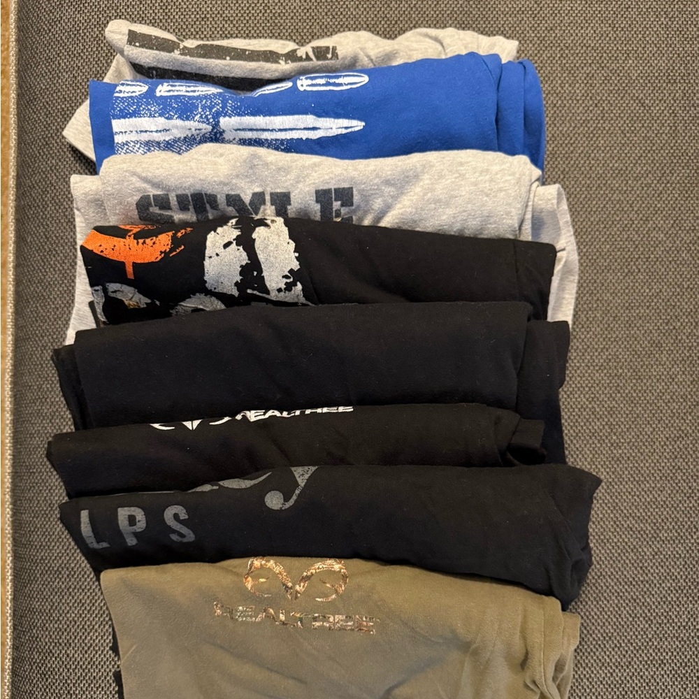 Grunt Style Men's Short Sleeve Tees - Blue, Gray, Black, Olive